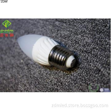 3W E27 LED Candle Light Ceramic Base 280LM